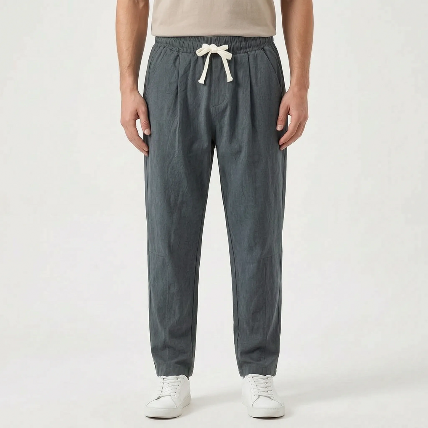 Casual Broek Met Rechte Pijpen -  Sammy