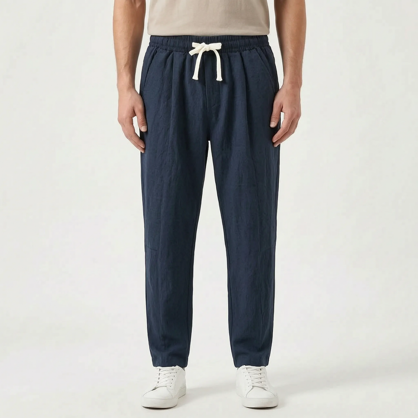 Casual Broek Met Rechte Pijpen -  Sammy