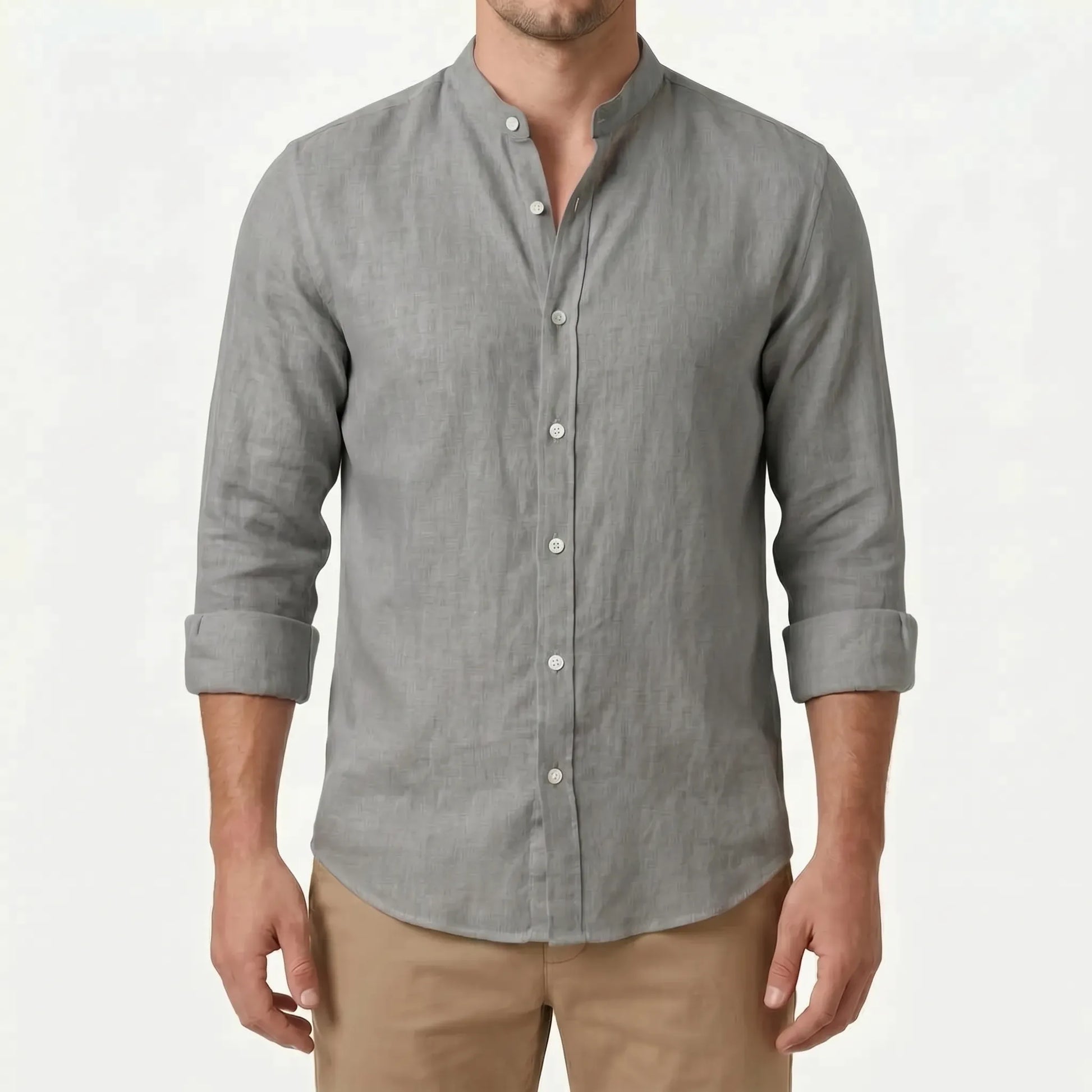 Casual Button-Up Shirt -  Bobby