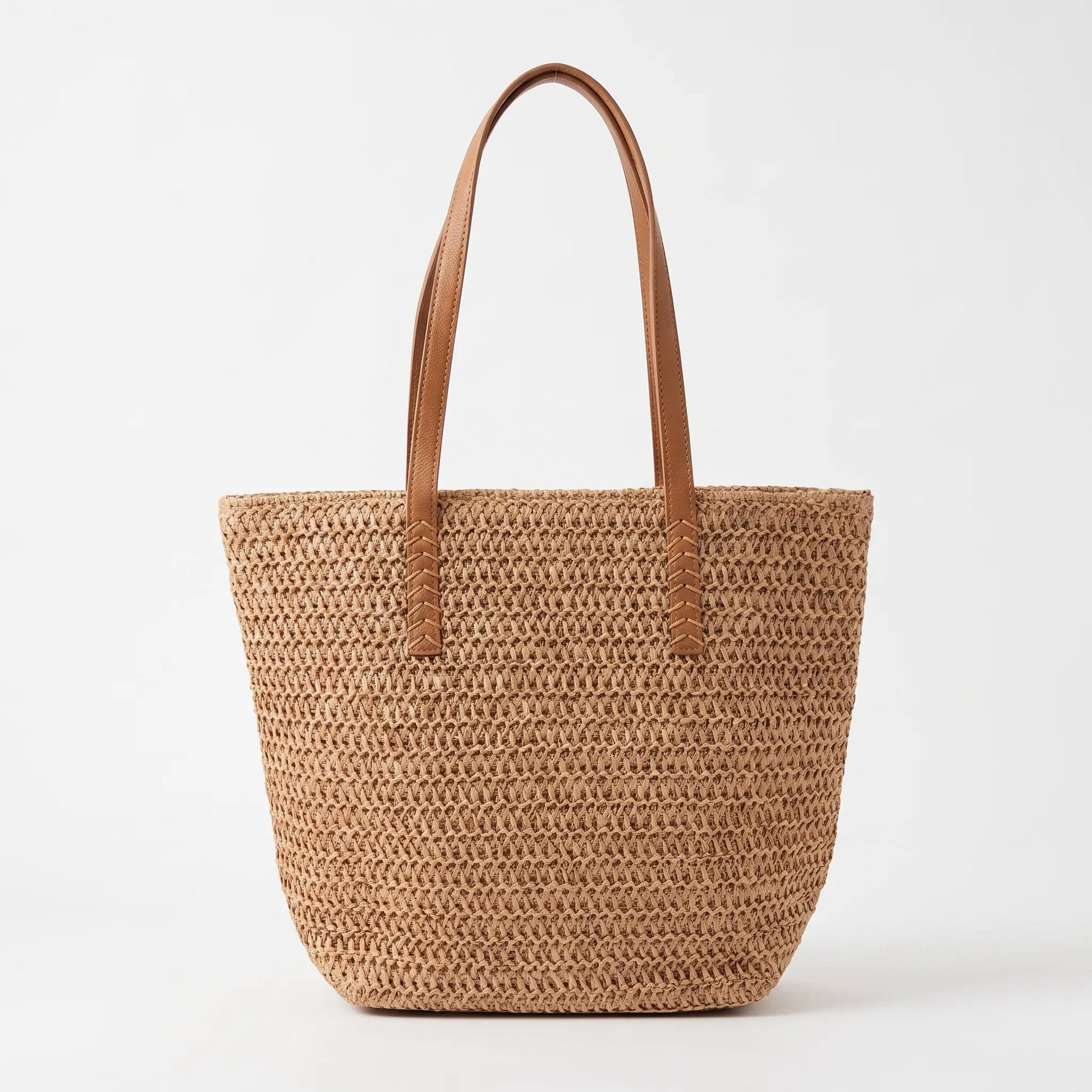 Casual Gevlochten Tas Voor De Zomer - Wovena
