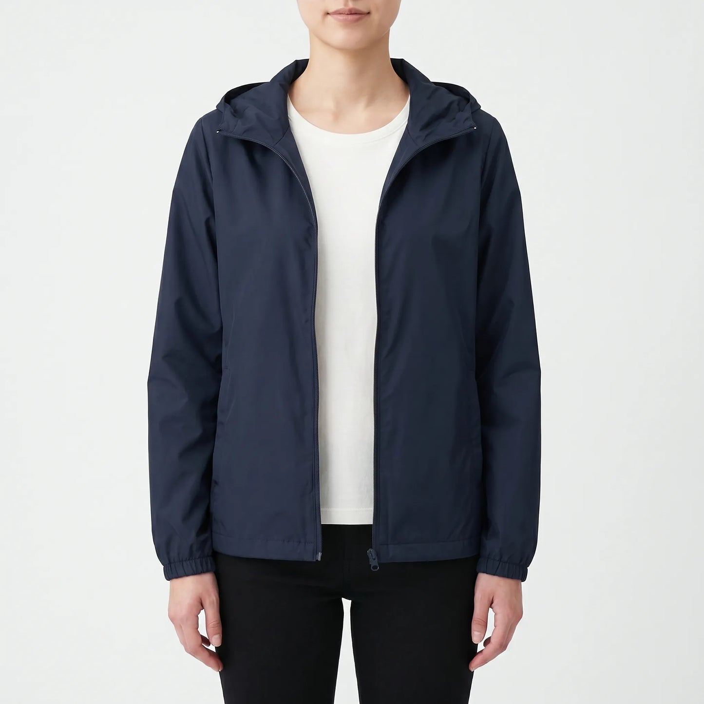 Casual Hooded Windbreaker Jacket -  Vickie