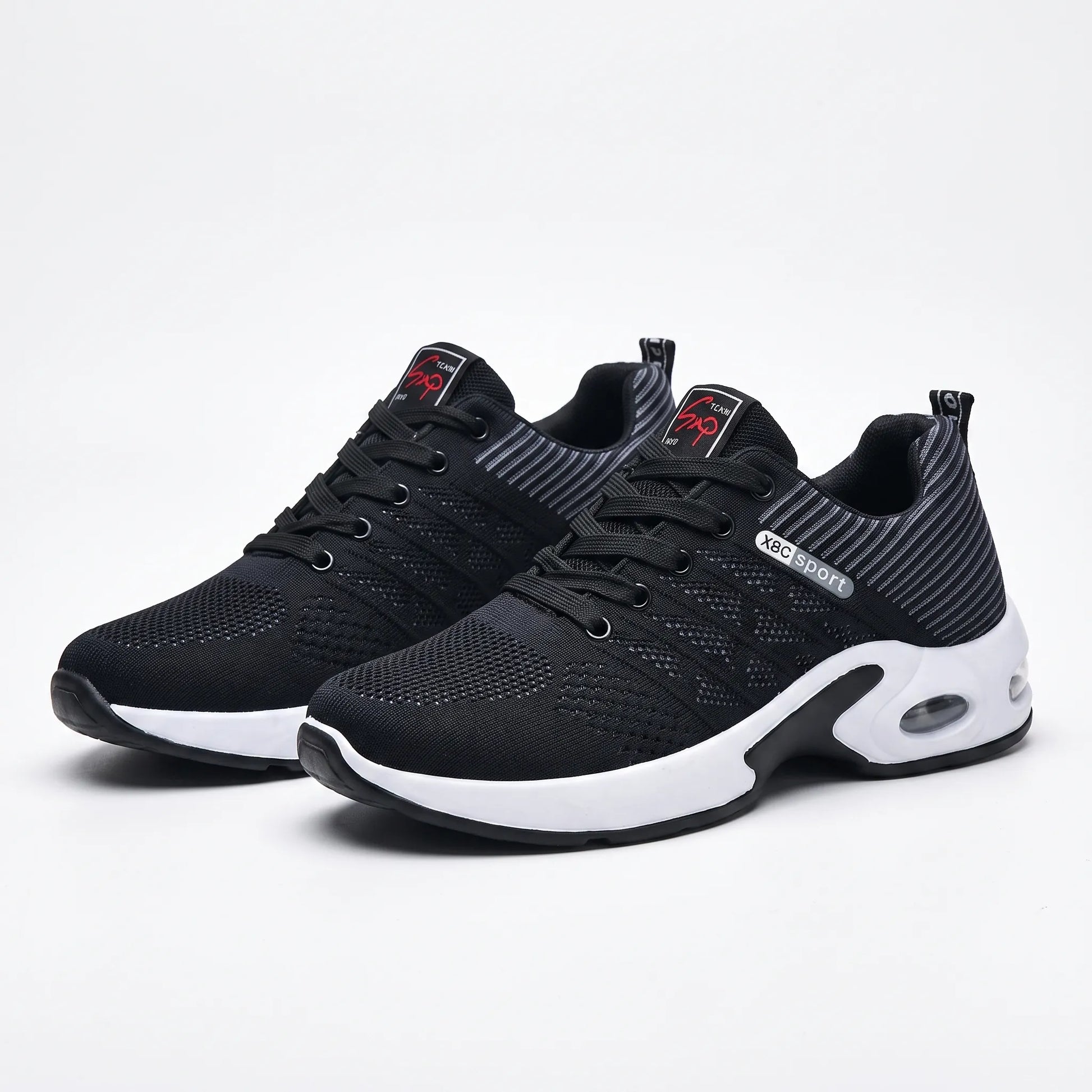 Casual Lace-Up Walking Trainers - StrideFlow