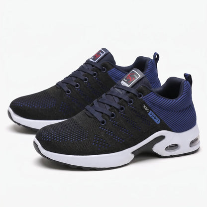 Casual Lace-Up Walking Trainers - StrideFlow