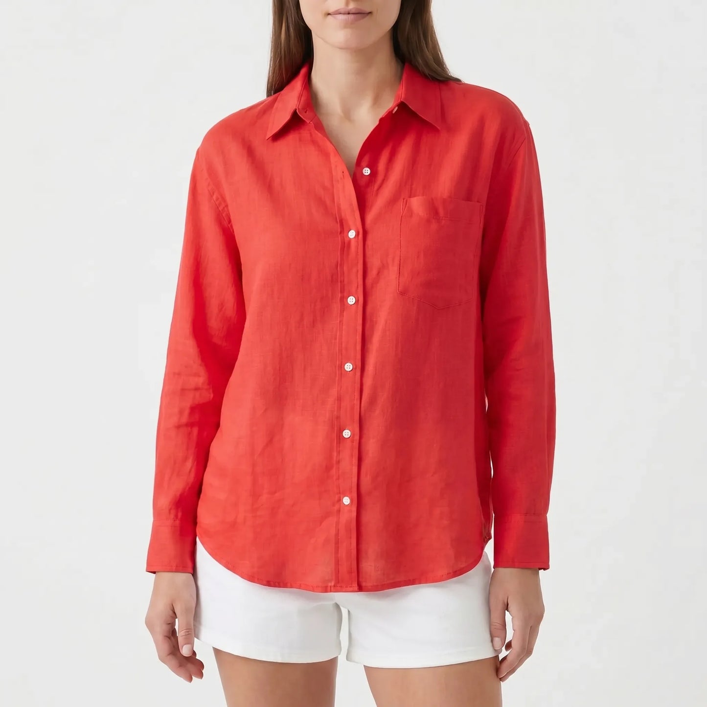 Casual Long-Sleeve Blouse -  Rosalie
