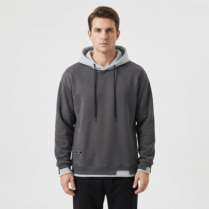 Casual Loose-Fit Hooded Sweatshirt - Trevor