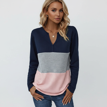 Casual V-Ausschnitt Pullover - Marie