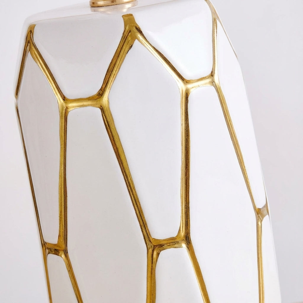 Ceramic Style Table Lamp -  Nostalux