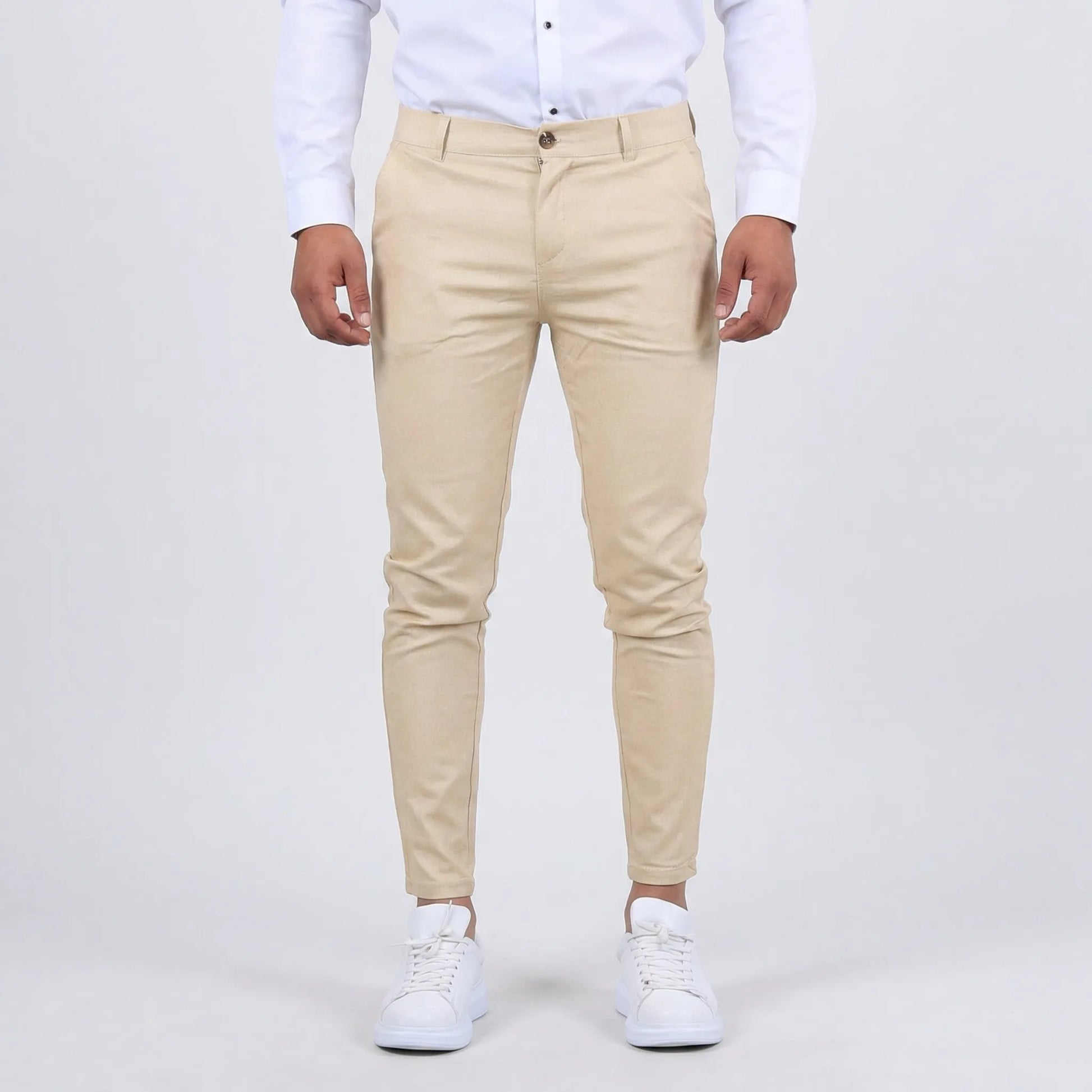 Chino Stil Alltagsbundhose - Marco