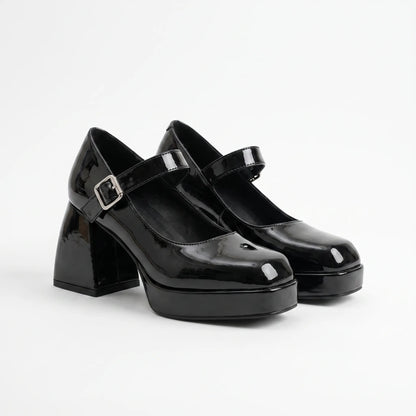 Chunky Platform Mary Janes - Lynda