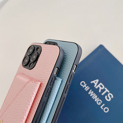 Functioneel iPhone Hoesje met Portemonnee - Celeste