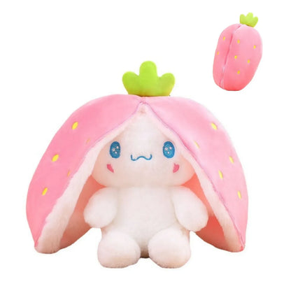 Pluche Diertje dat Verandert in Vruchtknuffel - BerryBunny