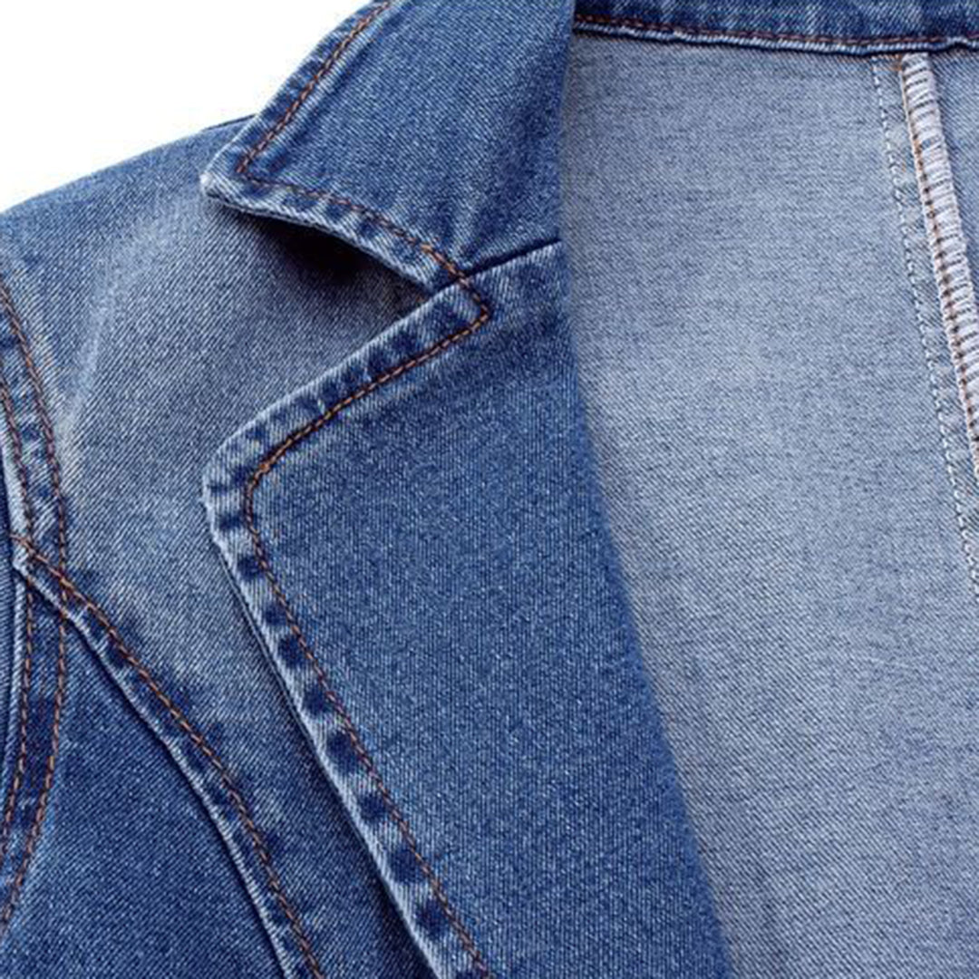 Dames Jeansblazer met Trendy Snit - Nora