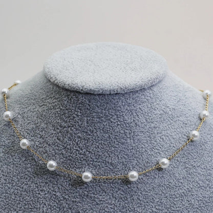 Gouden Parelketting - Marilena