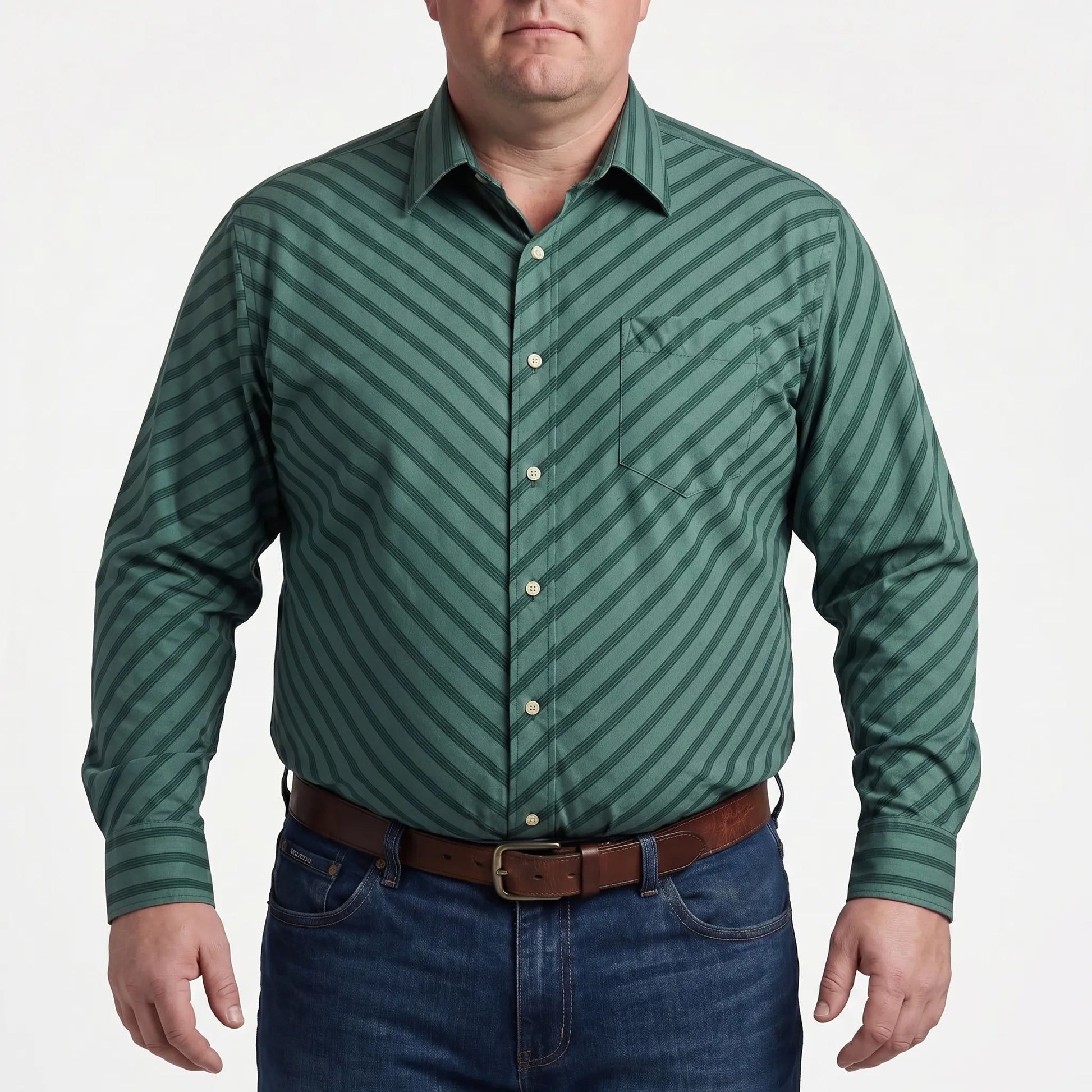 Colorful Striped Long Sleeve Shirt - Joseph