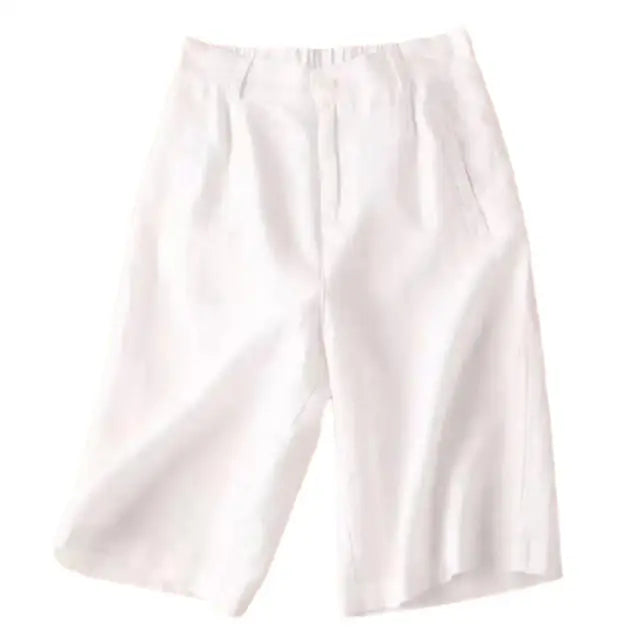 Dames Linnen-Katoenen Zomershorts - Elvira