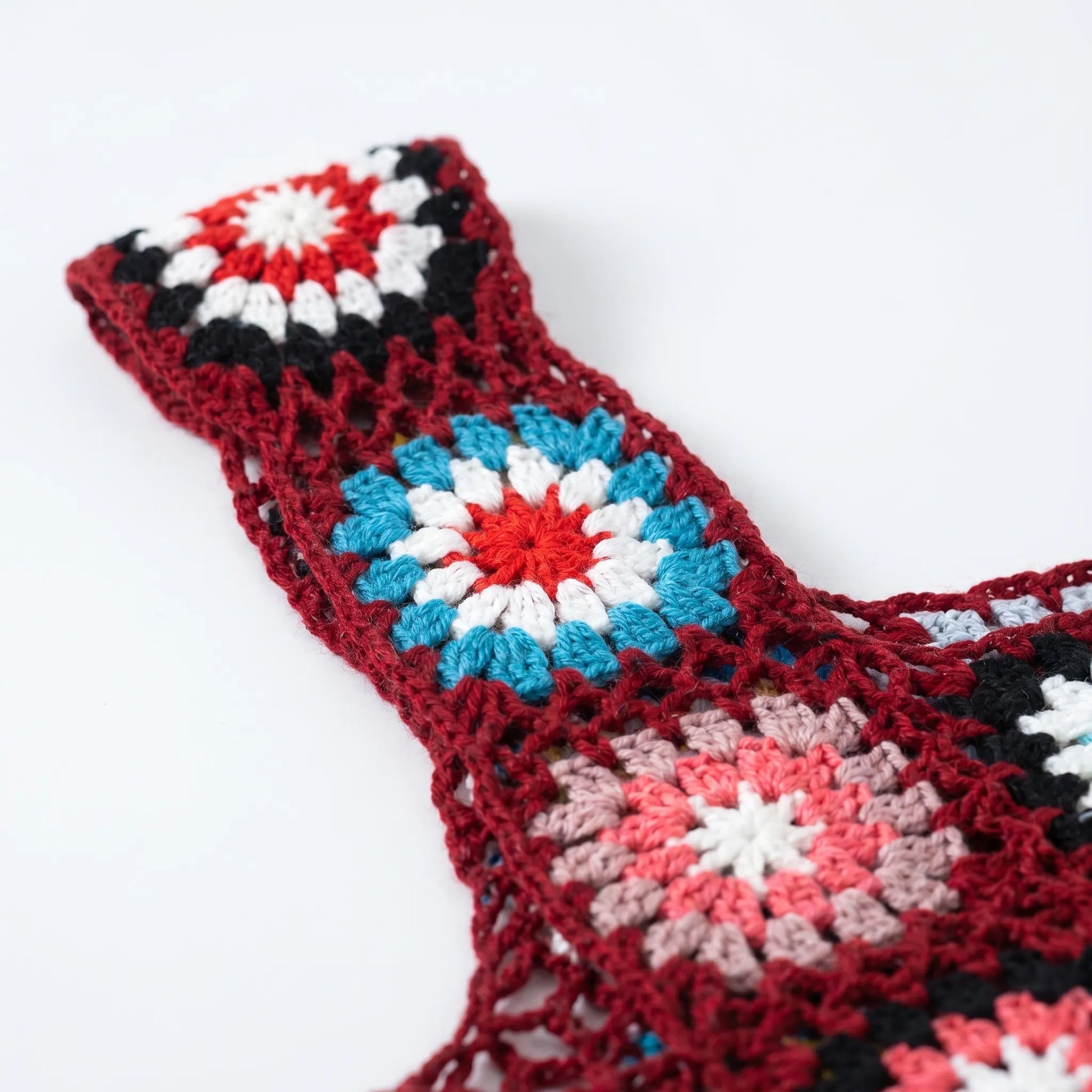 Crochet Sleeveless Crop Top -  Silvia