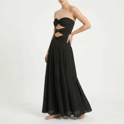 Cut-Out Swimsuit With Skirt - Sirenia