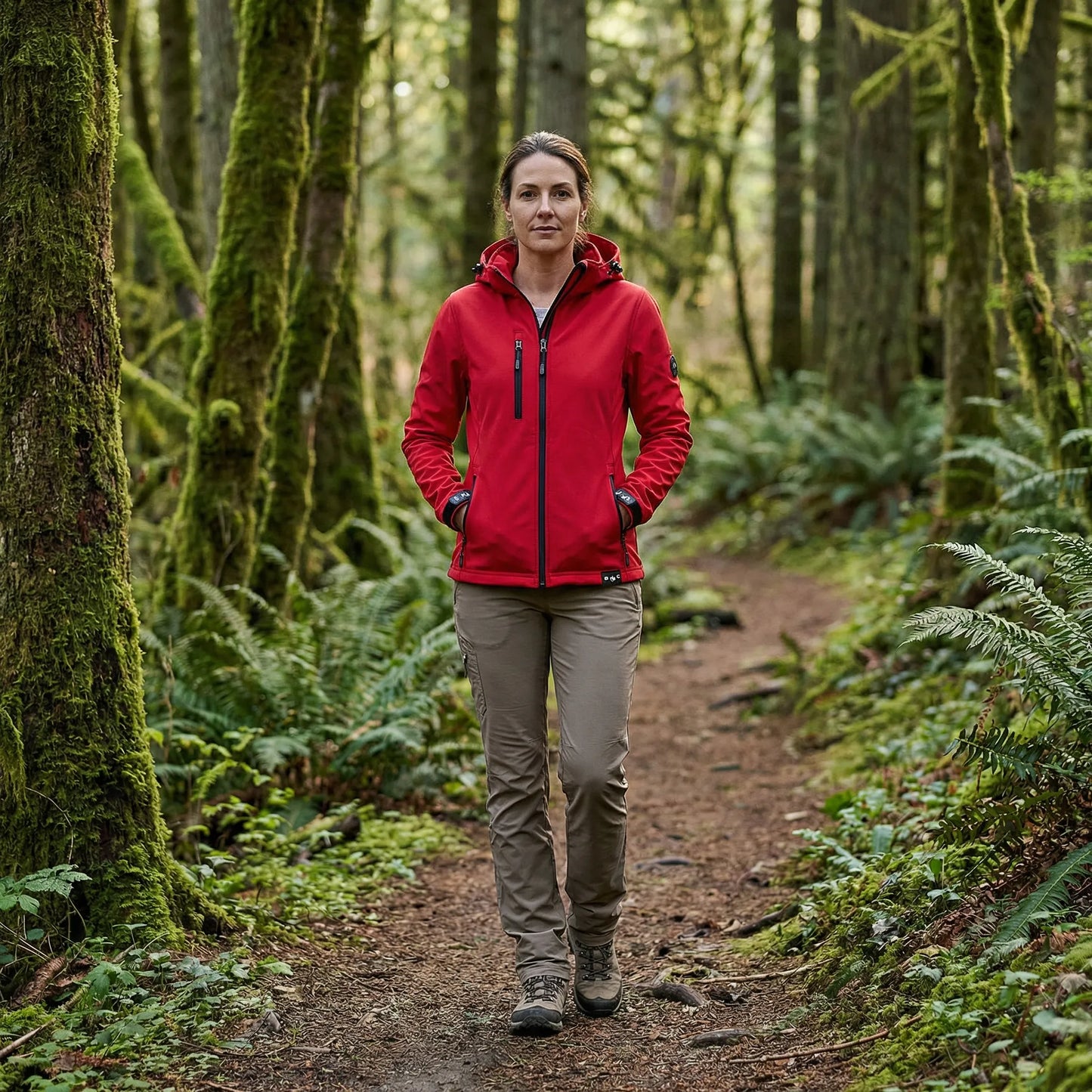 Damen Softshelljacke Mit Kapuze - Maxima