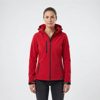 Damen Softshelljacke Mit Kapuze - Maxima