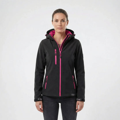 Damen Softshelljacke Mit Kapuze - Maxima