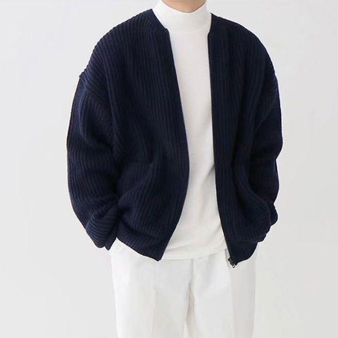 Trendy Herenvest met Rits - Lorenzo