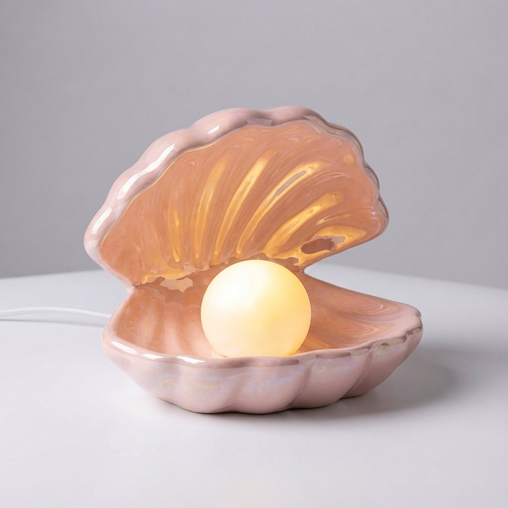 Decorative Shell Table Lamp -  Shellune