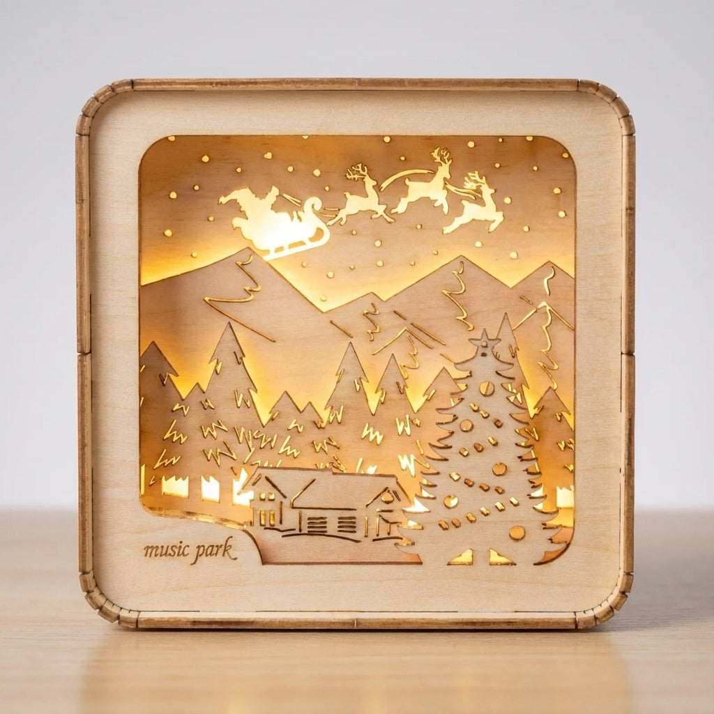 Decorative Tabletop Scene Box -  SolaceCube