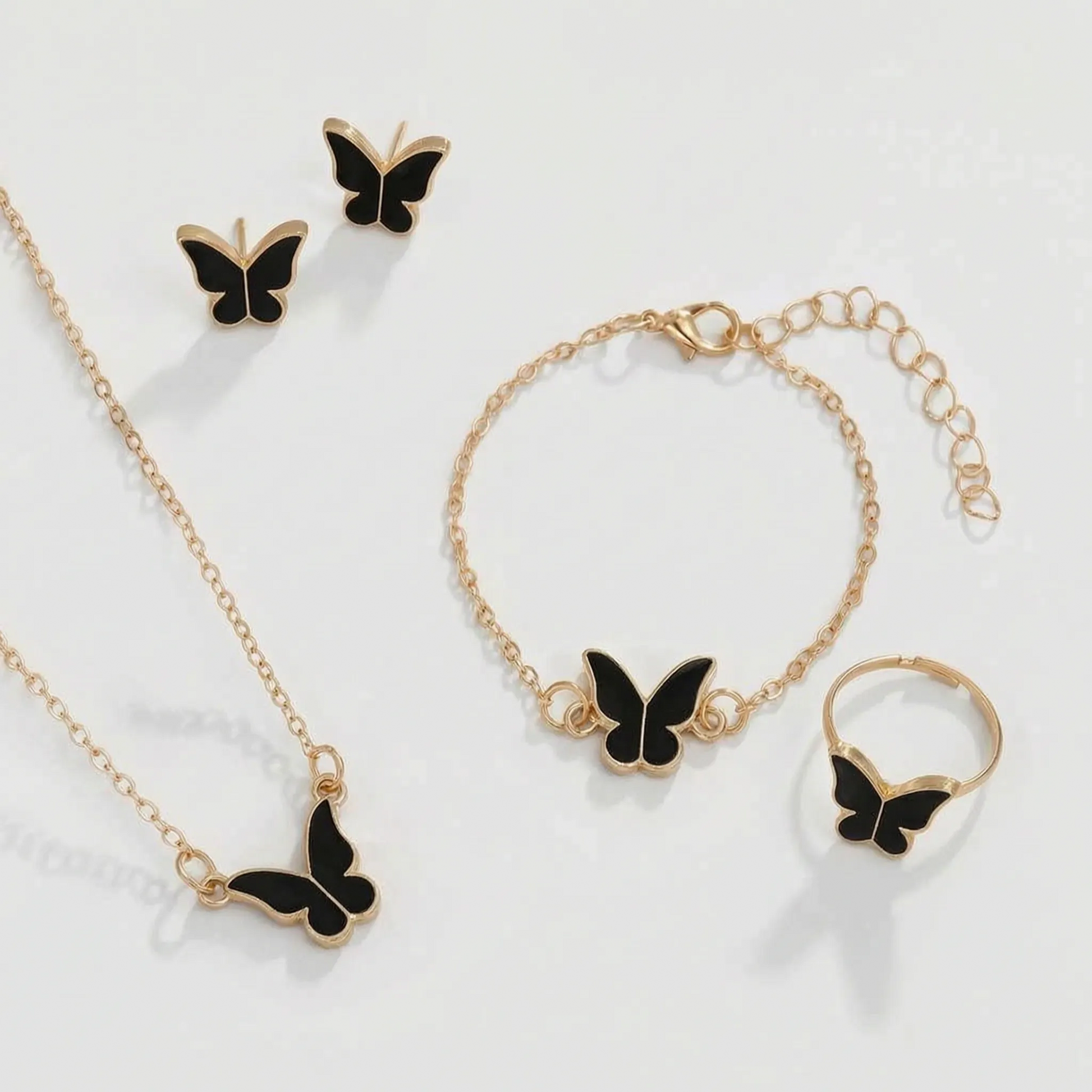 Delicate Butterfly Charm Chain - Fluttena