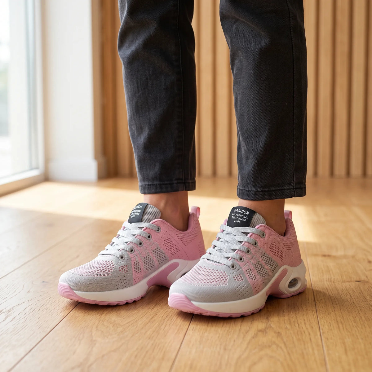 Dempende Dames Sneakers Voor Actieve Dagen Op De Been