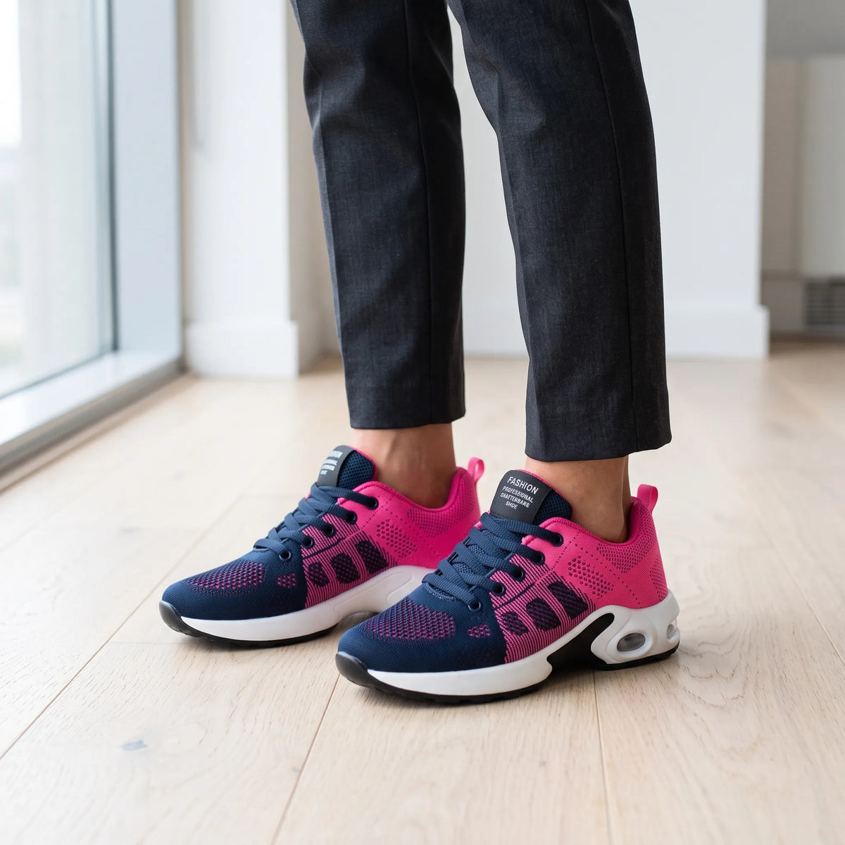 Dempende Dames Sneakers Voor Actieve Dagen Op De Been