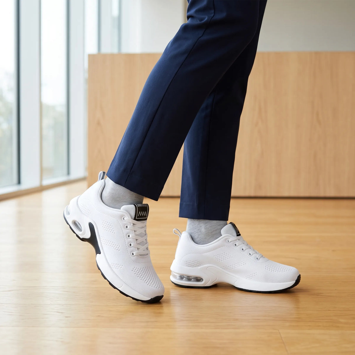 Dempende Dames Sneakers Voor Actieve Dagen Op De Been