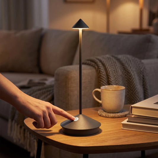 Dimbare LED tafellamp met touchbediening en warm licht