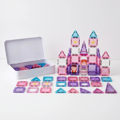 Doorschijnende Mini Magnetische Bouwtegels - BuildaTile