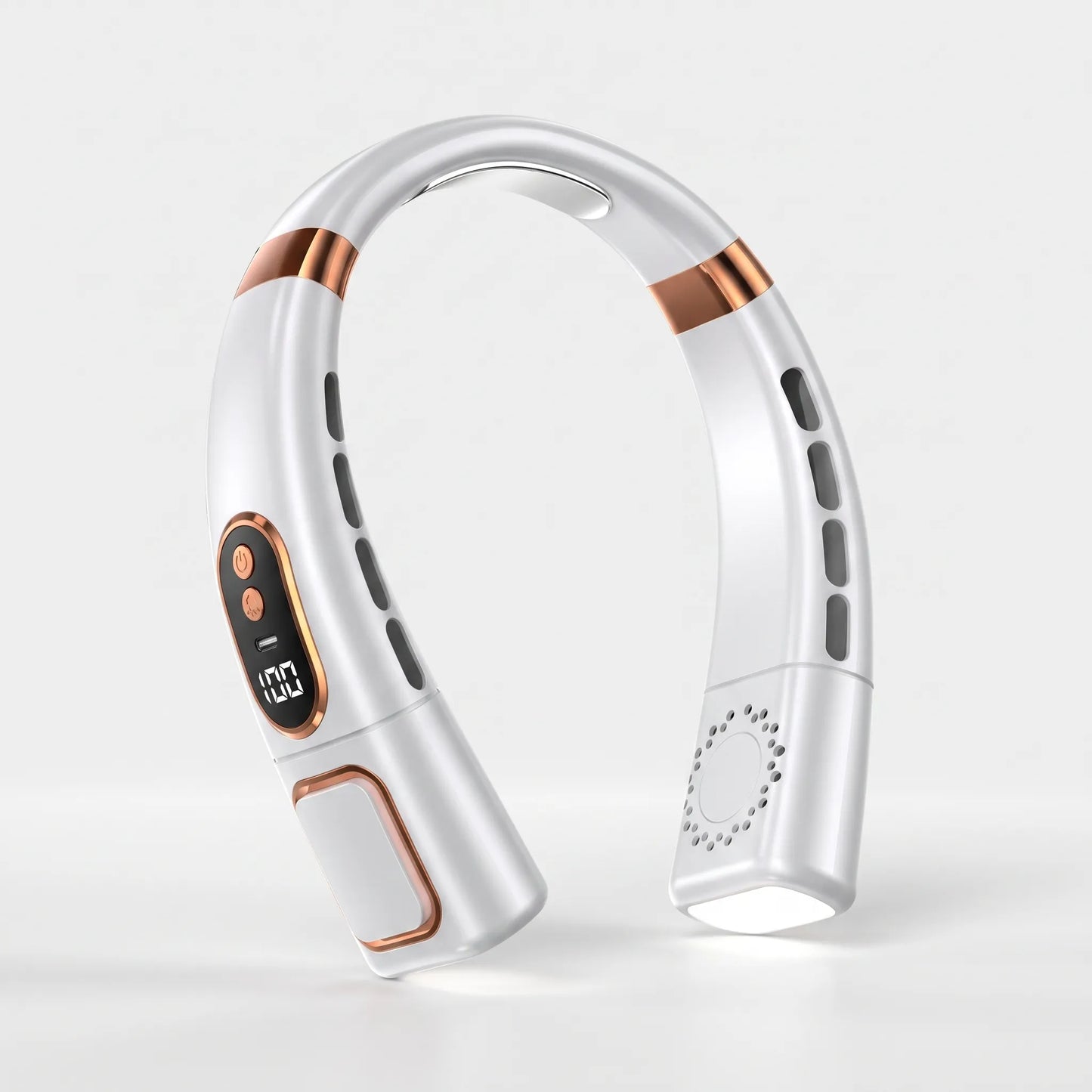 Draagbare Bladloze USB Nekventilator Voor Onderweg - Nexflow