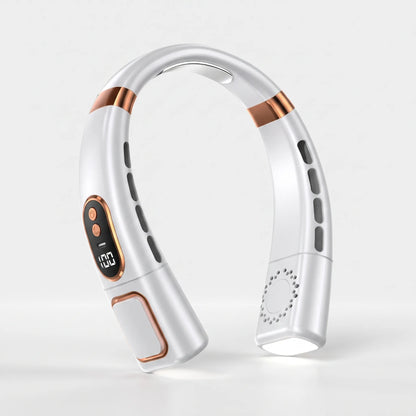 Draagbare Bladloze USB Nekventilator Voor Onderweg - Nexflow