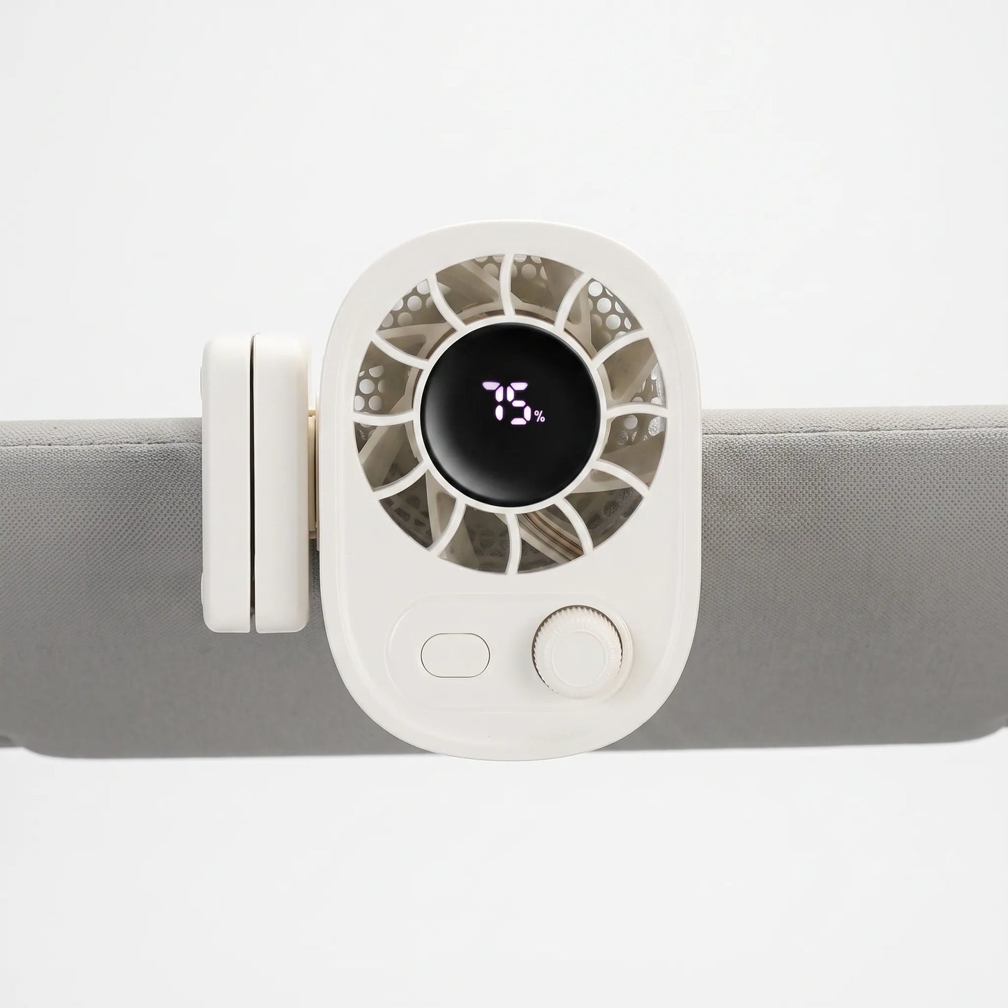 Draagbare Clipventilator Met Display - Aeroclip