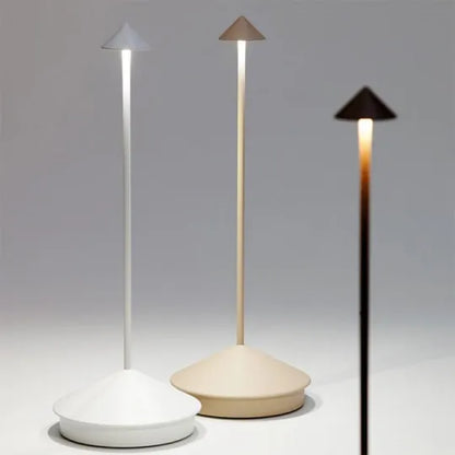 Drahtlose LED Tischlampe - LumeElegance 