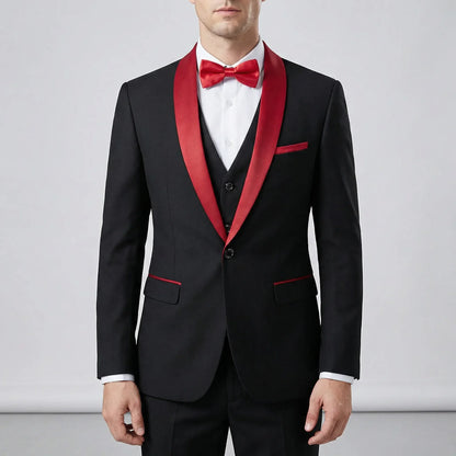 Dreiteiliger Slim-Fit-Anzug - Hennes