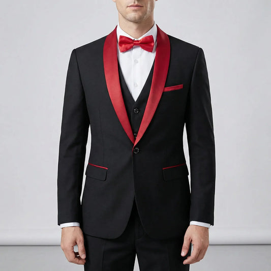 Dreiteiliger Slim-Fit-Anzug - Hennes