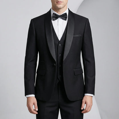 Dreiteiliger Slim-Fit-Anzug - Hennes