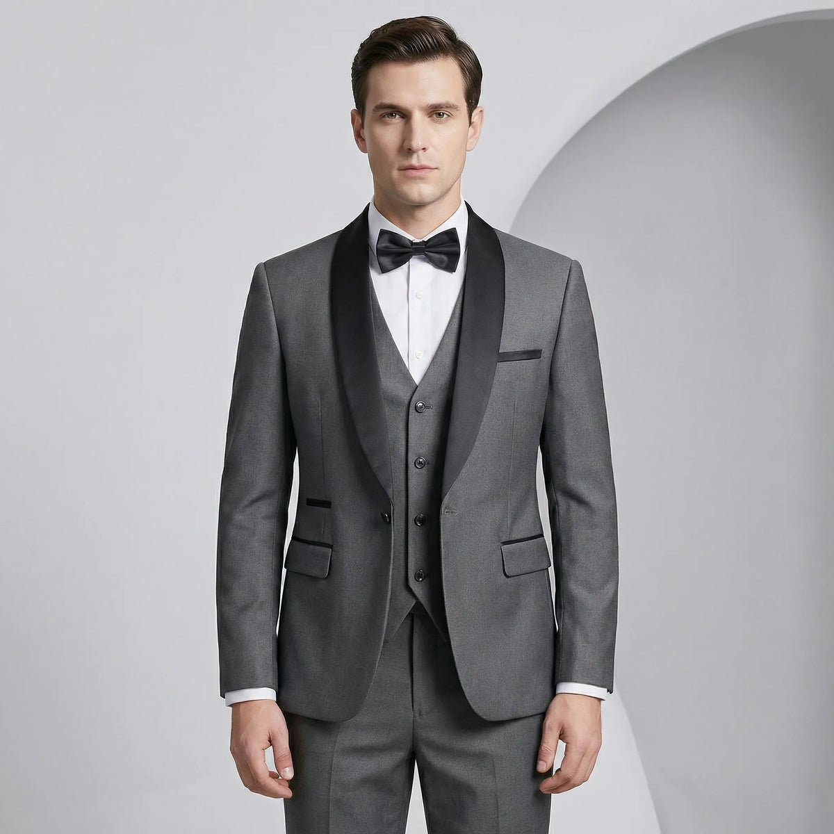Dreiteiliger Slim-Fit-Anzug - Hennes
