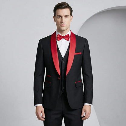 Dreiteiliger Slim-Fit-Anzug - Hennes