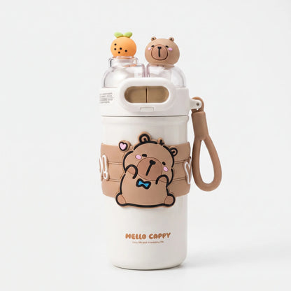 Dual-Compartment Insulated Water Bottle - Brizzly
