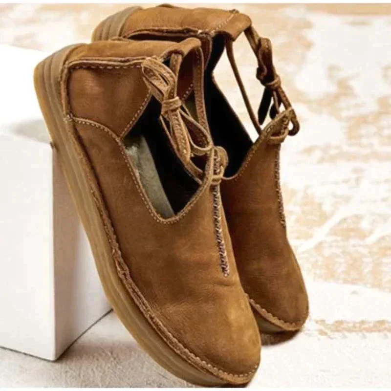 Dames Leren Herstschoenen – Noëlle