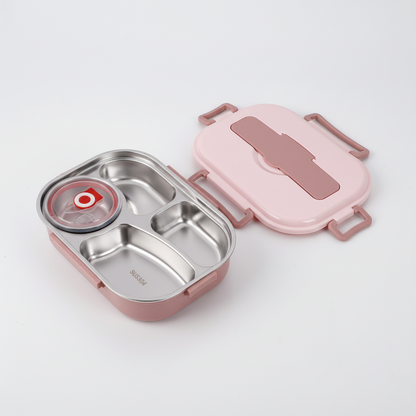 Edelstahl Bento Lunchbox - HeatNook
