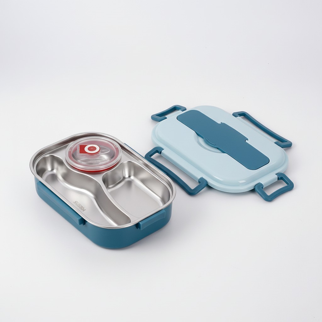 Edelstahl Bento Lunchbox - HeatNook