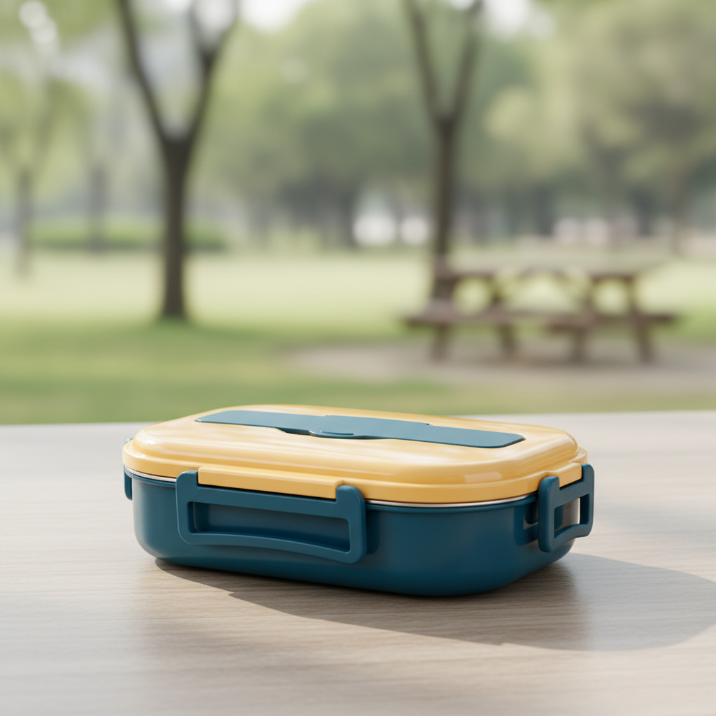 Edelstahl Bento Lunchbox - HeatNook