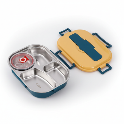Edelstahl Bento Lunchbox - HeatNook