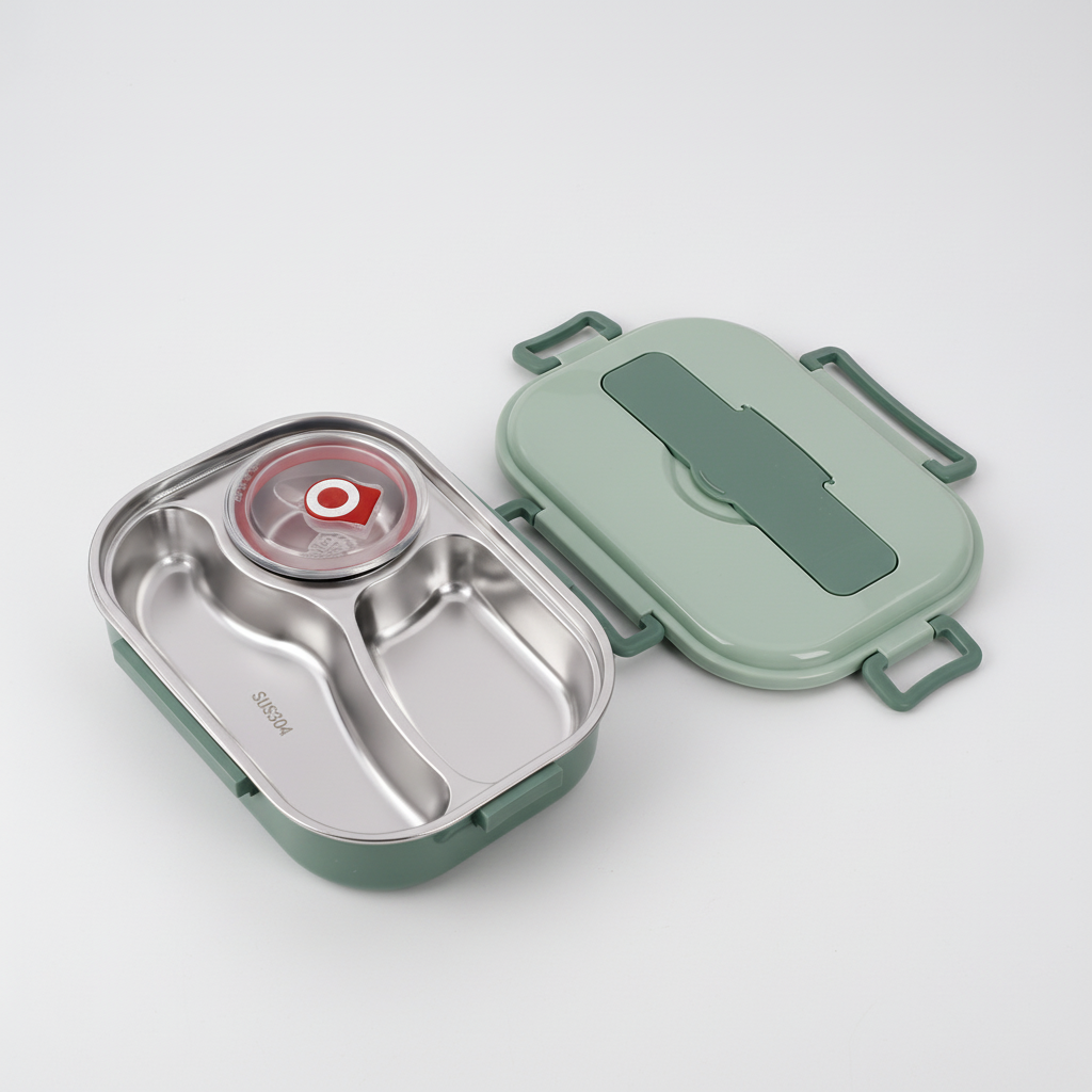Edelstahl Bento Lunchbox - HeatNook