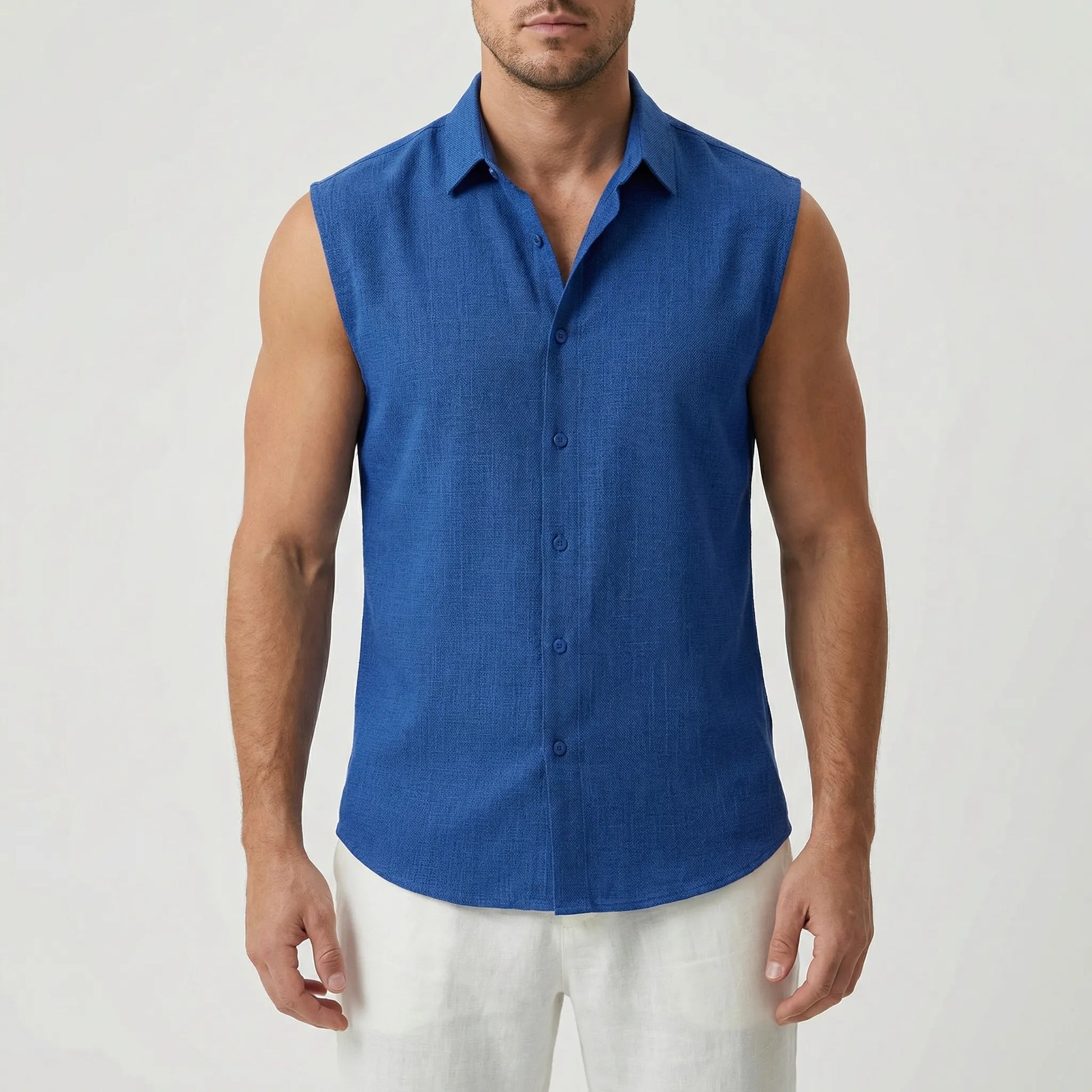 Effen Zomershirt Zonder Mouwen - Dexter